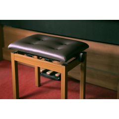 Korg Banquette bois naturel clair réglable - Vue 2